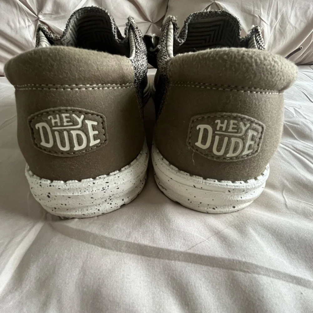 Hey Dude Men's Brown Knit Loafers